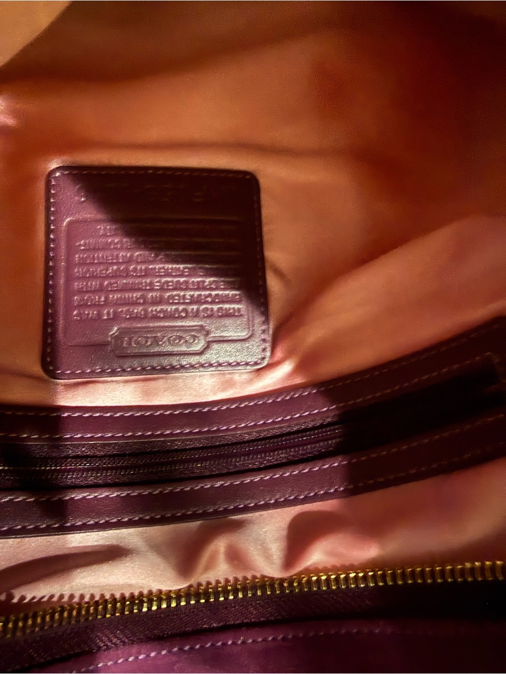 Coach NWOT suede Patchwork Multicolor Shoulder Bag WHAT A BEAUTIFUL BAG! - Picture 6 of 6
